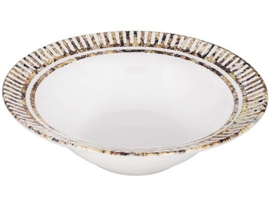 Σαλατιέρα Ethnic PS176BZ0427 26cm Multi Oriana Ferelli® Medium Πορσελάνη