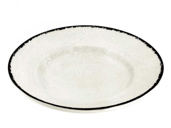 Πιάτο Βαθύ Pasta PR18274824 27cm White Oriana Ferelli® Πορσελάνη