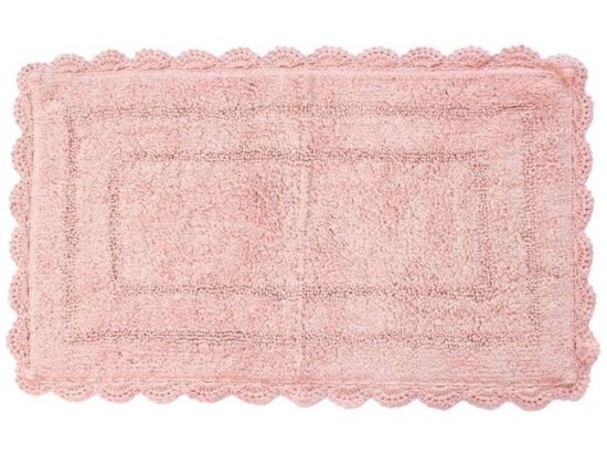 Πατάκι Μπάνιου Dantelle Bois De Rose AX00057904 50x80cm Pink Arvix 50 X 80 100% Βαμβάκι