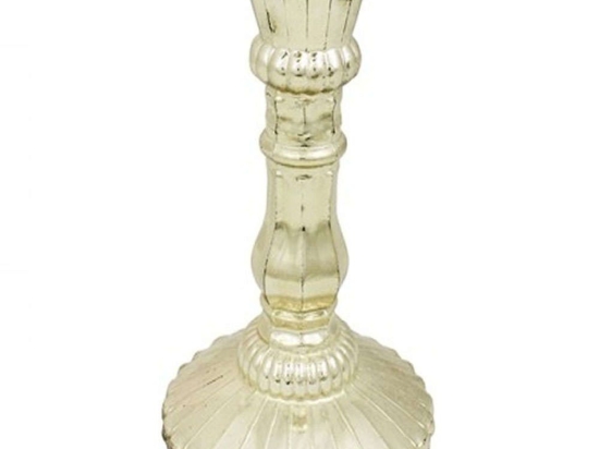 Κηροπήγιο GW00063614 16cm Ivory Oriana Ferelli® Γυαλί