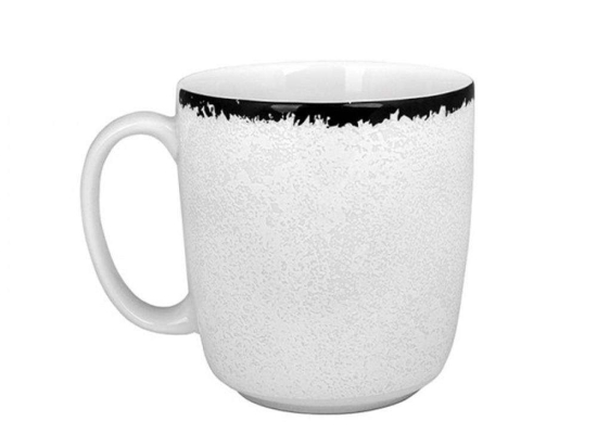 Κούπα PR182746322M 340ml White-Black Oriana Ferelli® Porcelain