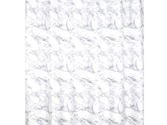 Κουρτίνα Μπάνιου Marbre AX00035436 180x200cm White-Grey Arvix 180Πx200Υ Πολυέστερ