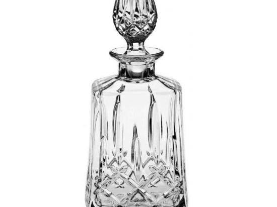 Καράφα Με Πώμα Sheffield CBH00701300 750ml 11x8,5x30cm Clear Από Κρύσταλλο Βοημίας Κρύσταλλο