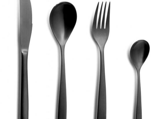 Πιρούνι Φαγητού CO06104000 Black Comas Abaca