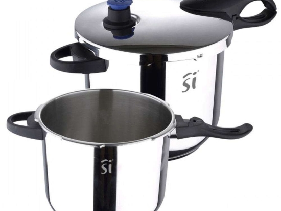 Χύτρα Ταχύτητας Duero (Σετ 3Τμχ) BGSG001530 Φ22cm 4Lt/5,5Lt Inox Bergner 4lt Ανοξείδωτο Ατσάλι