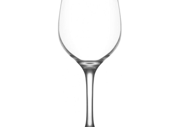 Ποτήρια Κρασιού Κολωνάτα Fame (Σετ 6Τμχ) LVFAM55639F 395ml Clear Lav Γυαλί