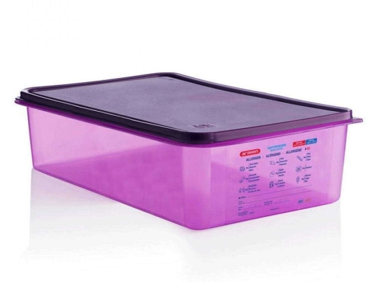 Δοχείο Τροφίμων Αεροστεγές AR00061397 53x32,5x15cm 20,5Lt Purple Araven Πλαστικό