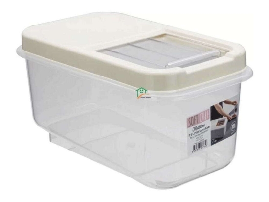 Δοχείο Τροφίμων Ορθογώνιο AY00000765 34,5x19x17,5cm 7Lt Clear Max Home Πλαστικό