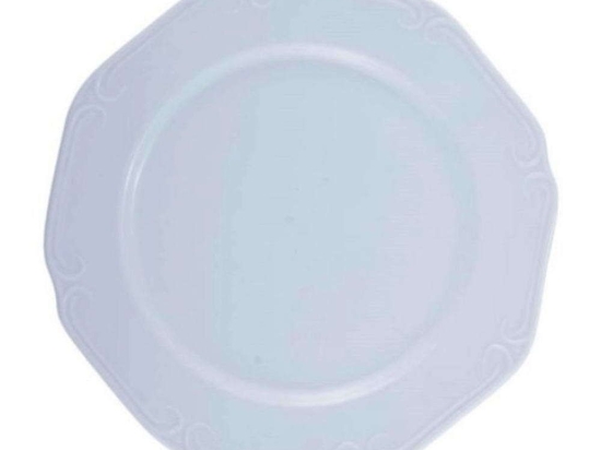 Πιάτο Ρηχό Toscany PRPW070001 Φ27cm White Oriana Ferelli® Πορσελάνη