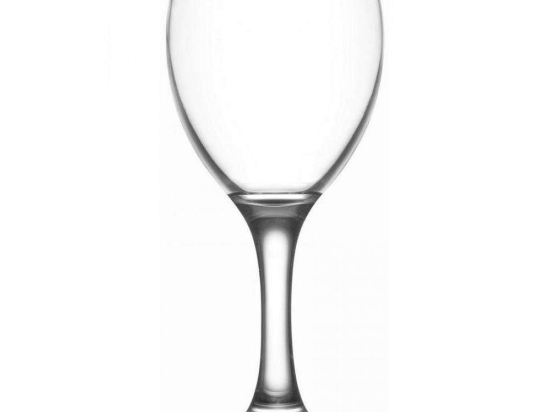 Ποτήρι Κρασιού Κολωνάτο Empire LVEMP55325Z 245ml Clear Lav Γυαλί