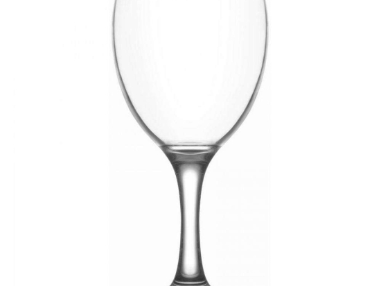 Ποτήρι Κρασιού Κολωνάτο Empire LVEMP56834Z 340ml Clear Lav Γυαλί