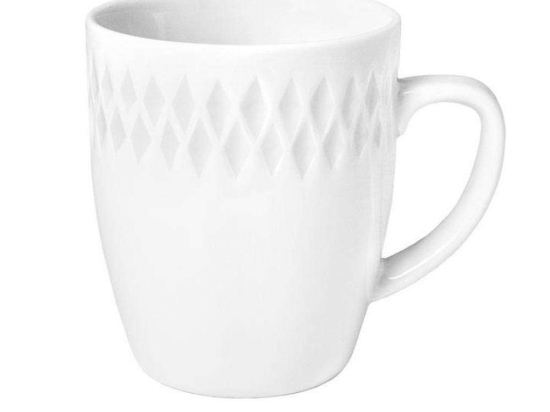 Κούπα Diamante PRPW430013 340ml White Oriana Ferelli® Πορσελάνη