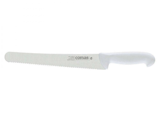 Μαχαίρι Ψωμιού Carbon CO1012725 25cm White Comas Ανοξείδωτο Ατσάλι