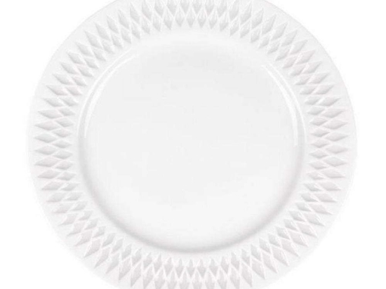 Πιάτο Φρούτου Diamante PRPW430003 Φ20cm White Oriana Ferelli® Πορσελάνη