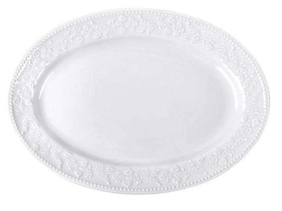 Ραβιέρα Οβάλ Kea PRPW350005 25cm White Oriana Ferelli® Πορσελάνη