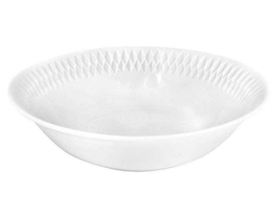 Σαλατιέρα Diamante PRPW430007 Φ23cm White Oriana Ferelli® Small Πορσελάνη