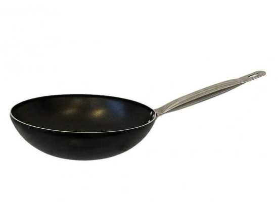 Τηγάνι Αντικολλητικό Wok SK86651628 Φ28cm Black Max Home 28cm Αλουμίνιο