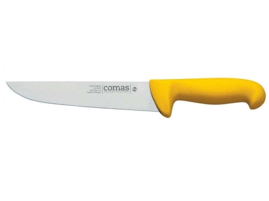 Μαχαίρι Κρέατος Carbon CO1012120 20cm Yellow Comas Ανοξείδωτο Ατσάλι