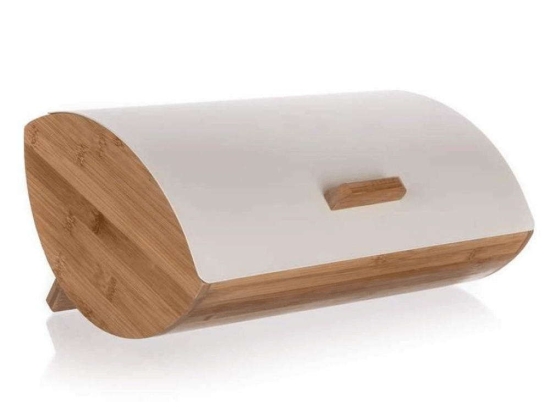 Ψωμιέρα Bamboo BQ27101003 35,5x24x16cm Natural-White Banquet Bamboo