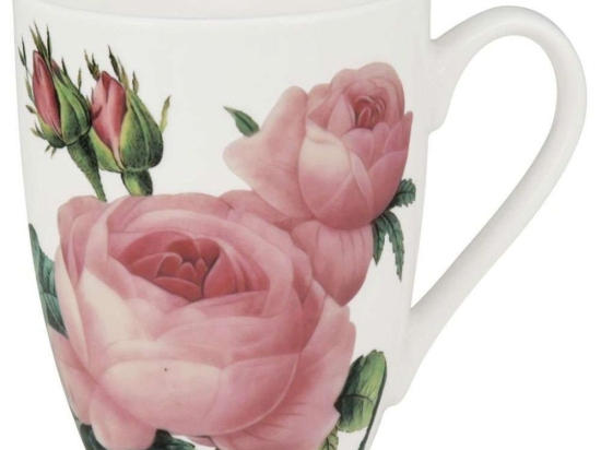 Κούπα Romantic Touch LX17127330 300ml Multi Oriana Ferelli® Πορσελάνη