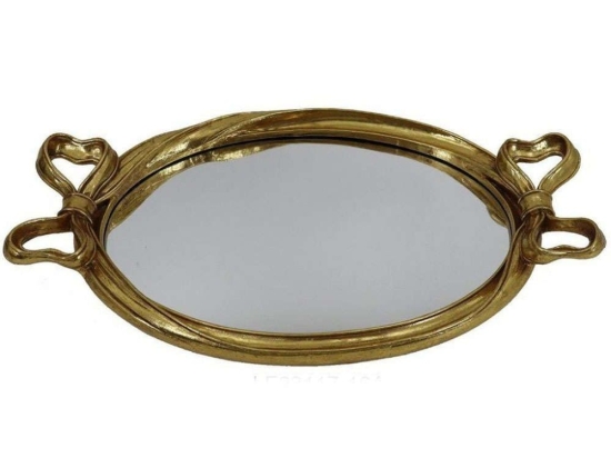 Δίσκος Σερβιρίσματος XL23117016 45,3x25,6cm Gold Oriana Ferelli® Πολυρεσίνη