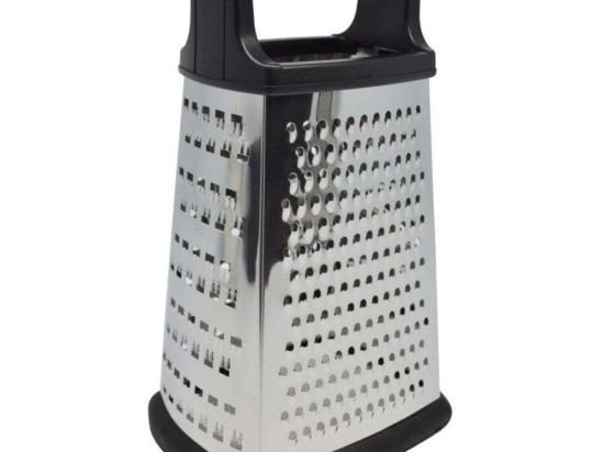 Τρίφτης Ανοξείδωτος 788613 14,5x11,5x23cm Silver-Black Ankor Ανοξείδωτο Ατσάλι