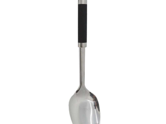 Κουτάλα Σερβιρίσματος Ανοξείδωτη 793389 32x7cm Silver-Black Ankor Ανοξείδωτο Ατσάλι