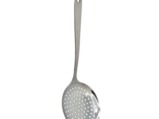 Κουτάλα Τρυπητή Ανοξείδωτη 804375 37cm Silver Ankor Ανοξείδωτο Ατσάλι