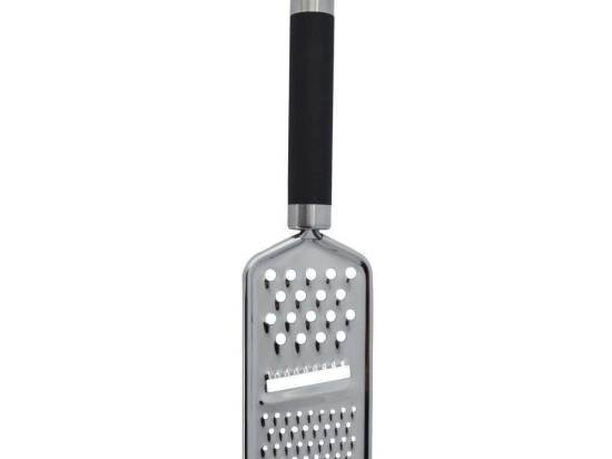 Τρίφτης Χειρός Ανοξείδωτος 793273 24x5,5cm Silver-Black Ankor Ανοξείδωτο Ατσάλι