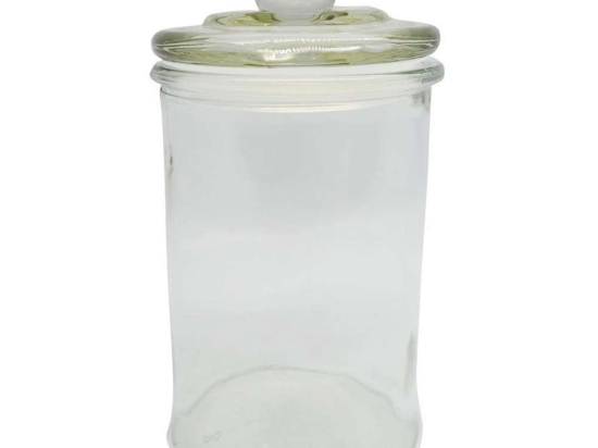 Βάζο Γυάλινο Με Καπάκι 791996 650ml Clear Ankor Γυαλί