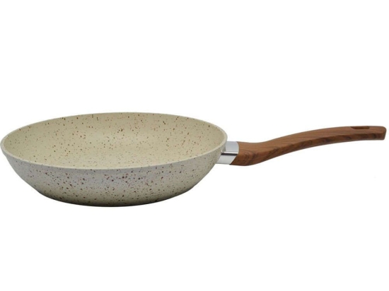 Τηγάνι Αντικολλητικό Τ8189-26 26cm Brown-Beige Ankor 26cm Αλουμίνιο