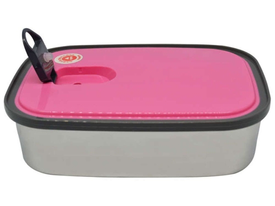 Δοχείο Φαγητού 818617 0,38lt Inox-Pink Ankor Ατσάλι,Πλαστικό