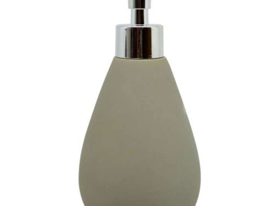 Δοχείο Κρεμοσάπουνου ST34507 10x10x19cm Beige Ankor Κεραμικό