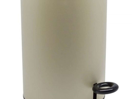 Κάδος Απορριμμάτων Soft Close 817276 5lt Beige-Black Ankor Ανοξείδωτο Ατσάλι