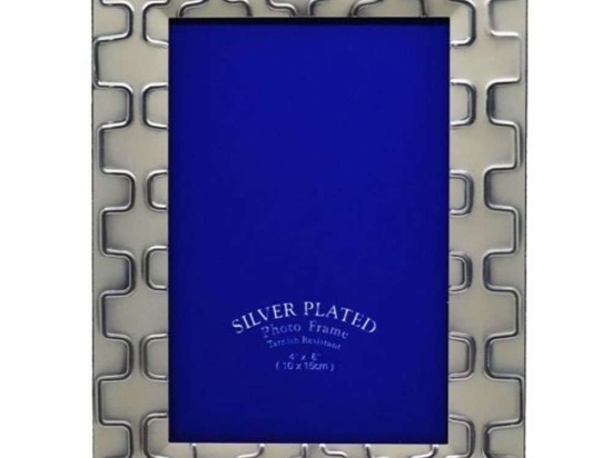 Κορνίζα 201682-4 10x15cm Silver Ankor Μέταλλο