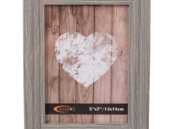 Κορνίζα 85135-8 20x25cm Grey Ankor Ξύλο