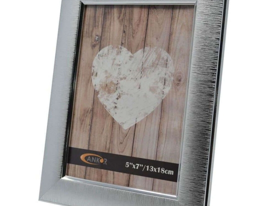 Κορνίζα 78891-5 13x18cm Silver Ankor Πλαστικό