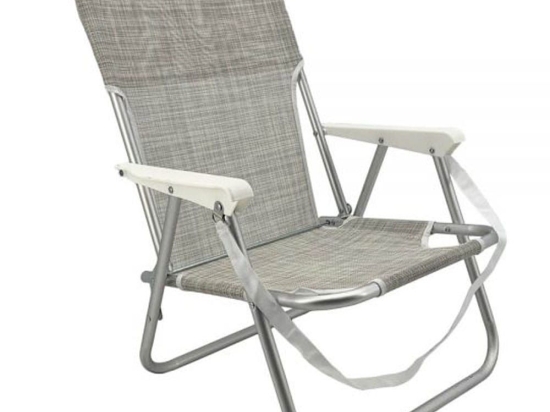Καρέκλα Παραλίας 805433 40x56x70cm Grey Ankor