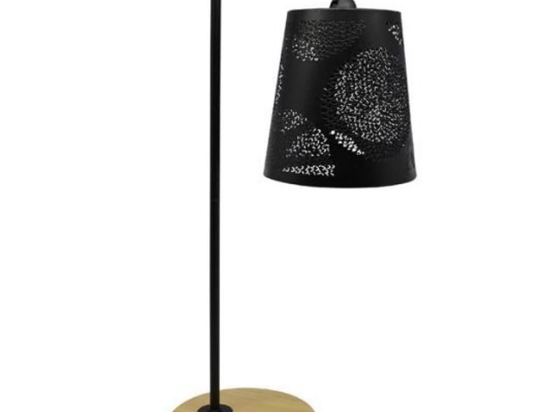 Φωτιστικό Επιτραπέζιο 814923 14x20x50cm 1xE14 40W Black-Natural Ankor