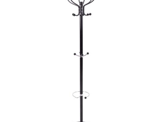 Καλόγερος Μεταλλικός 811045 178cm Black Ankor Τσιμέντο,Μέταλλο