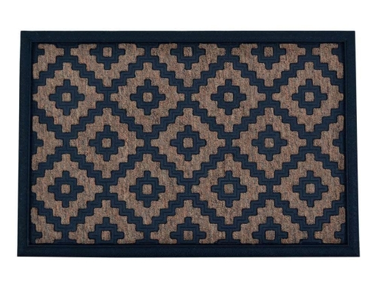 Πατάκι Εισόδου 804504 60x40cm Natural-Black Ankor 40Χ60