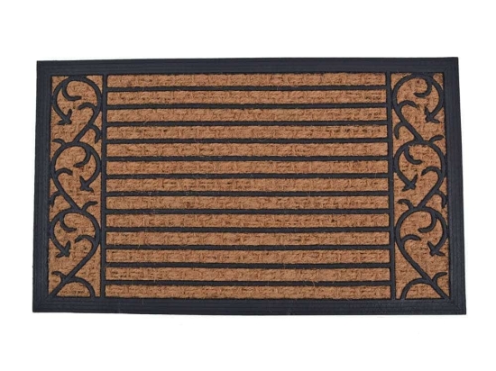 Πατάκι Εισόδου 820405 45x75cm Natural-Black Ankor 45X75