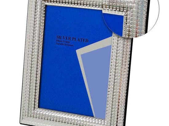 Κορνίζα 28S151-4 10x15cm Silver Ankor Μέταλλο