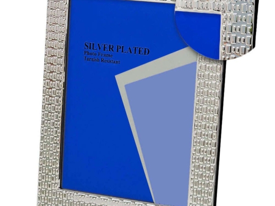 Κορνίζα 22S35-5 13x18cm Silver Ankor Μέταλλο
