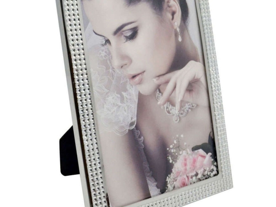 Κορνίζα Strass 88002-8 20x25cm Silver Ankor Μέταλλο