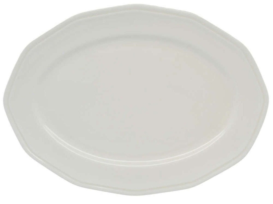 Πιατέλα Οβάλ Premium Classic 8253-05 36cm Ecru Ankor Porcelain