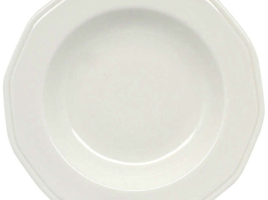 Πιάτο Βαθύ Premium Classic 8253-03 23cm Ecru Ankor Πορσελάνη