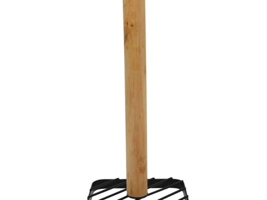 Βάση Χαρτιού Κουζίνας 819645 14x14x31,5cm Natural-Black Ankor Μέταλλο,Ξύλο