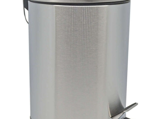 Κάδος Απορριμμάτων Mat 6875-05 5lt Inox Ankor Ανοξείδωτο Ατσάλι