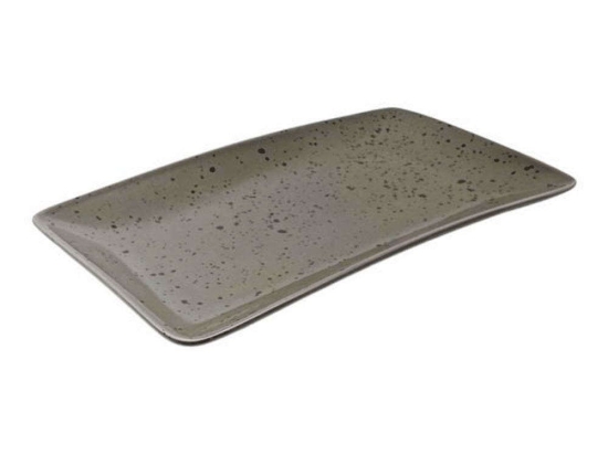 Πιατέλα Σερβιρίσματος Ορθογώνια Premium 8255-09 27x16cm Grey Ankor Πορσελάνη